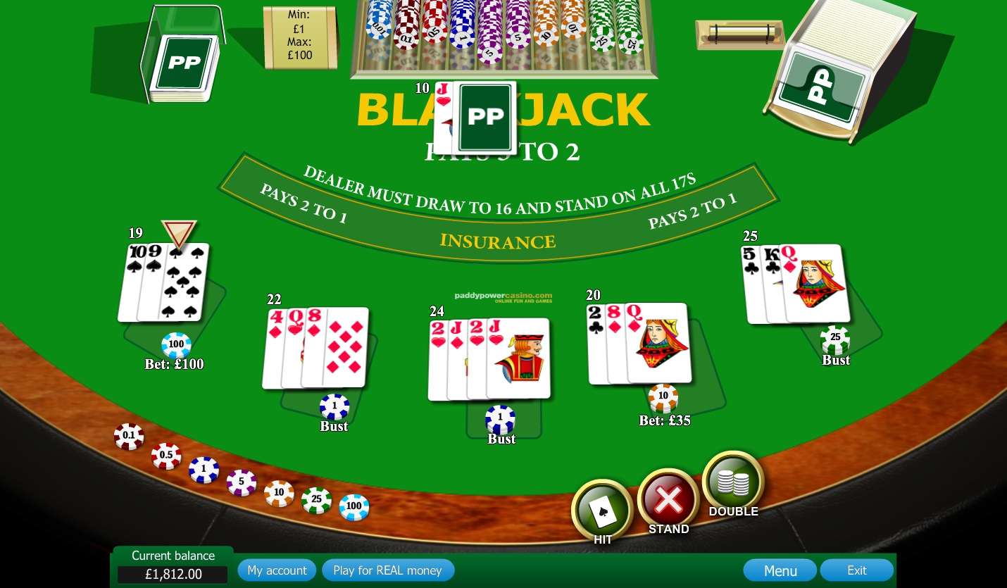 paddy power online casino review