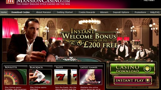 Mansion Casino screenshot
