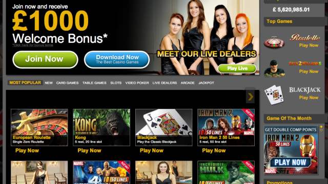 Euro Grand Casino screenshot