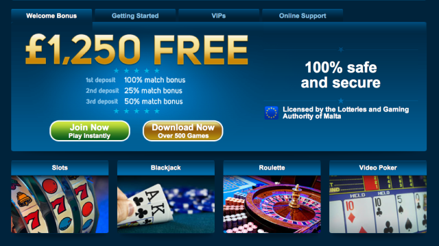 Roxy Palace Casino screenshot