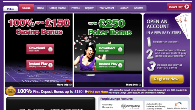 Purple Lounge Casino screenshot