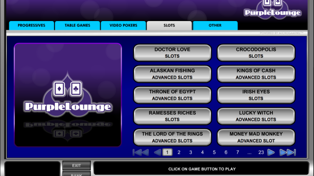 Purple Lounge Casino screenshot