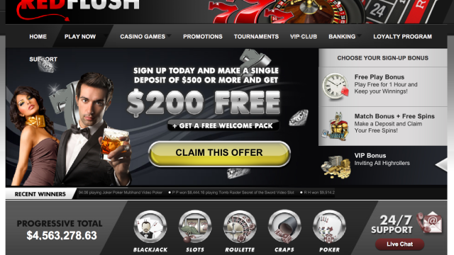 Red Flush Casino screenshot