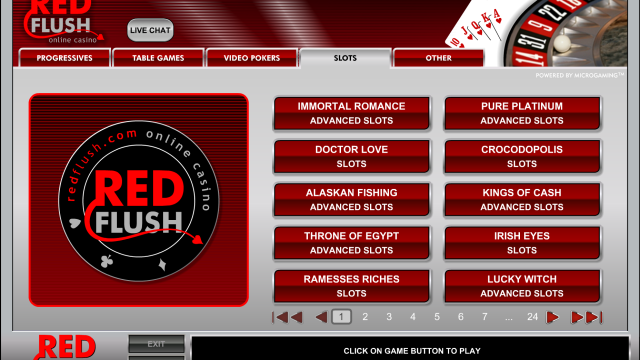 Red Flush Casino screenshot