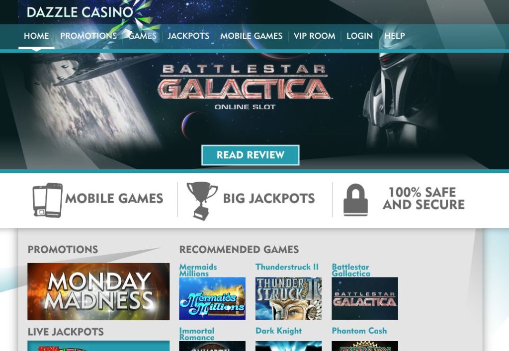 Dazzle Casino ready to launch