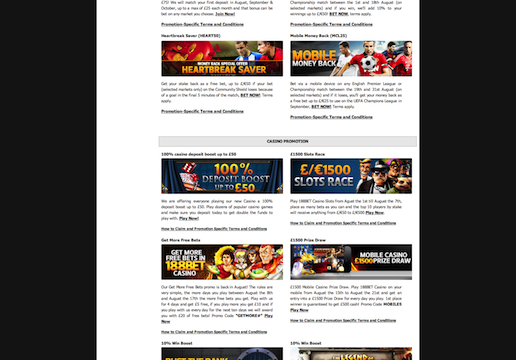188 Bet Casino screenshot