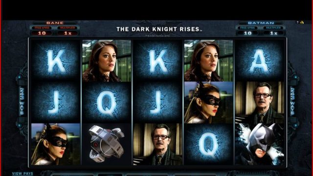 The Dark Knight Rises Slot Now at Guts Casino