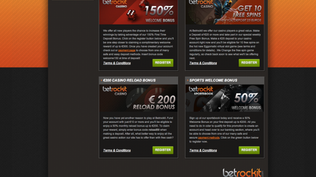 BetRockIt Casino screenshot