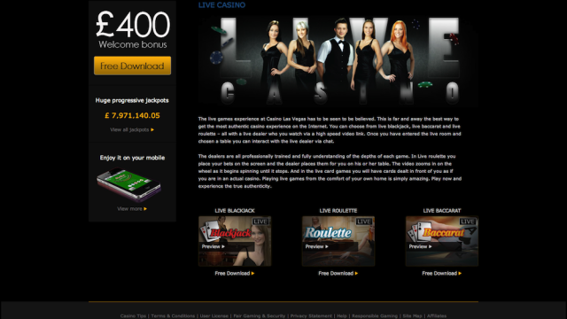 Casino Las Vegas screenshot