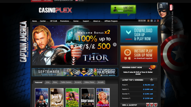 Casino Plex screenshot