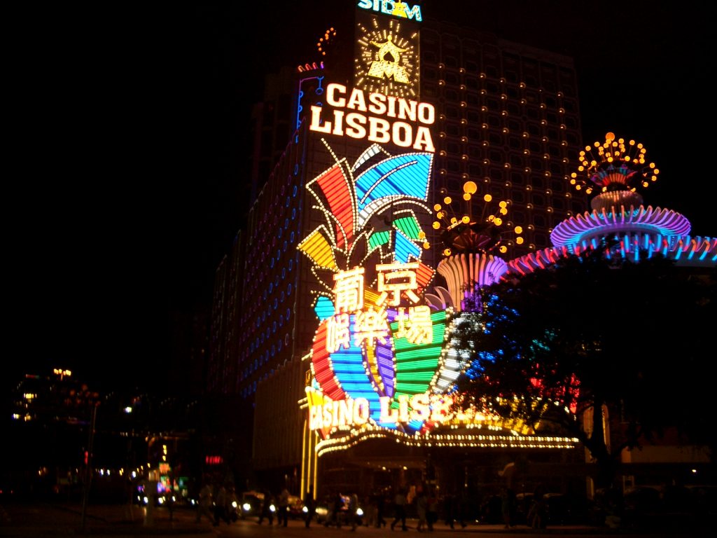 Macau Casino Revenue Falls Sharply