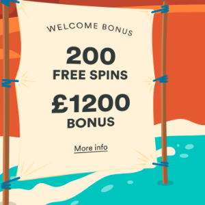 Grab 200 Free Spins and £1200 in Deposit Bonuses